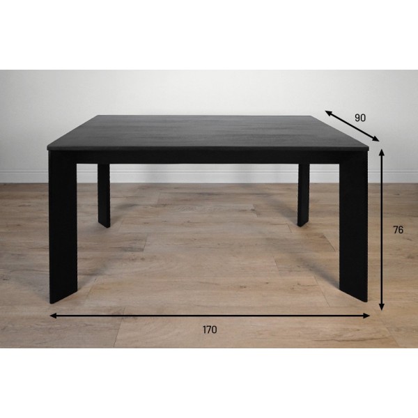 Massief houten eettafel - Selena