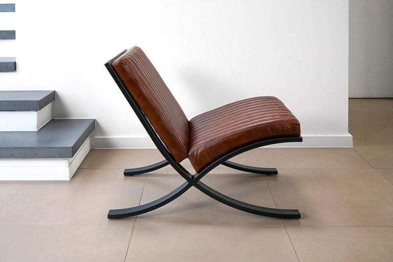 Cuba lederen fauteuil