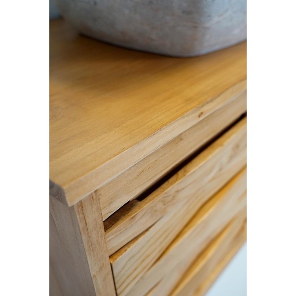 Teak badkamermeubel 80 cm - Moutain