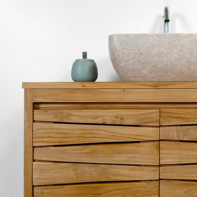 Teak badkamermeubel 80 cm - Mountain