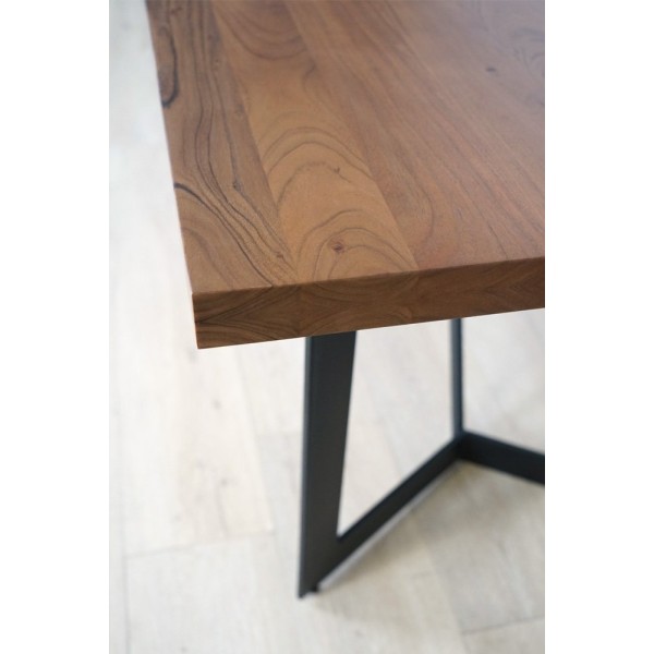 Eettafel van natuurlijk hout - New Jersey