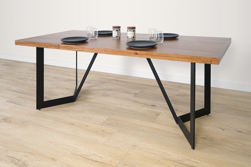Eettafel van natuurlijk hout - New Jersey