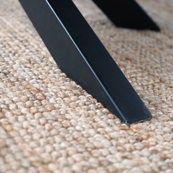 Massief houten salontafel met natuurlijke rand - Mikado