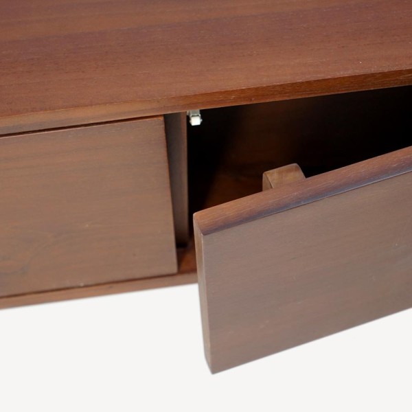 Massief teakhouten salontafel 100 cm - Enya