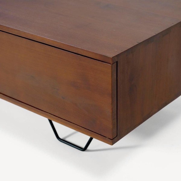 Massief teakhouten salontafel 100 cm - Enya