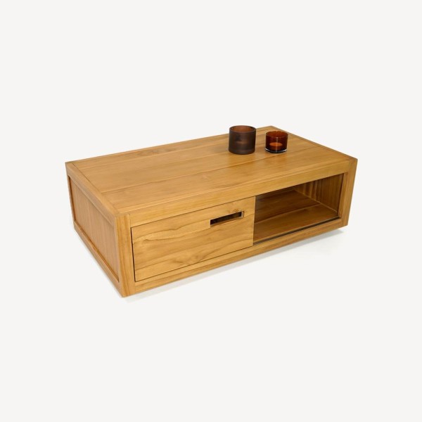 Massief teakhouten salontafel - Mélisandre