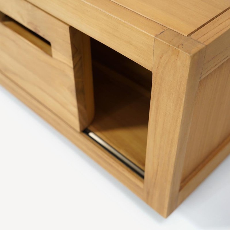 Massief teakhouten salontafel - Mélisandre