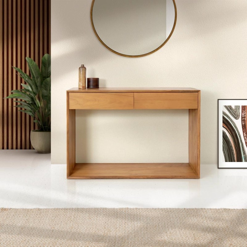 Massief teakhouten consoletafel - Jaya