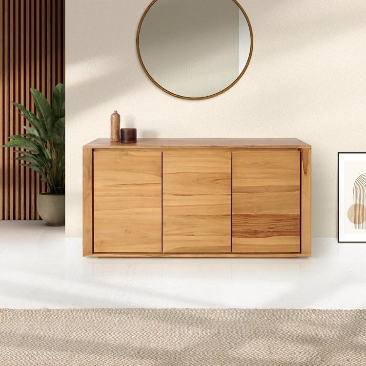 Massief teak dressoir 160 cm - Yseult