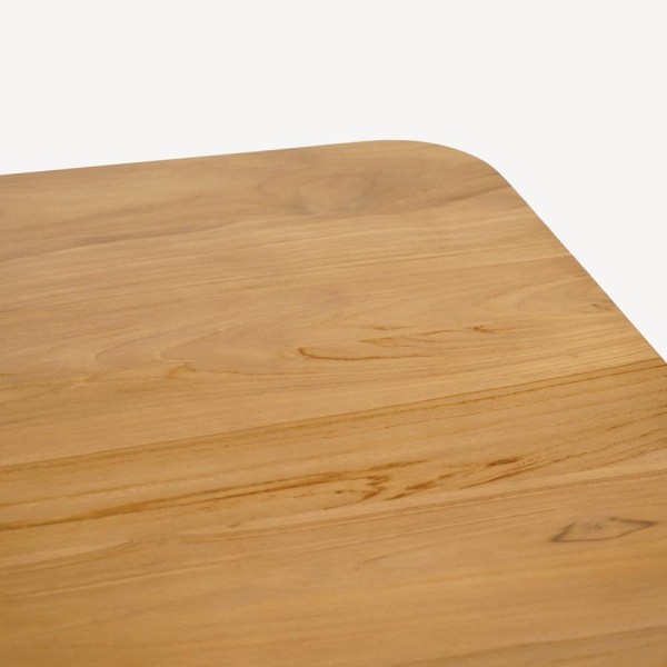 Massief teakhouten eettafel 160 cm - Siti