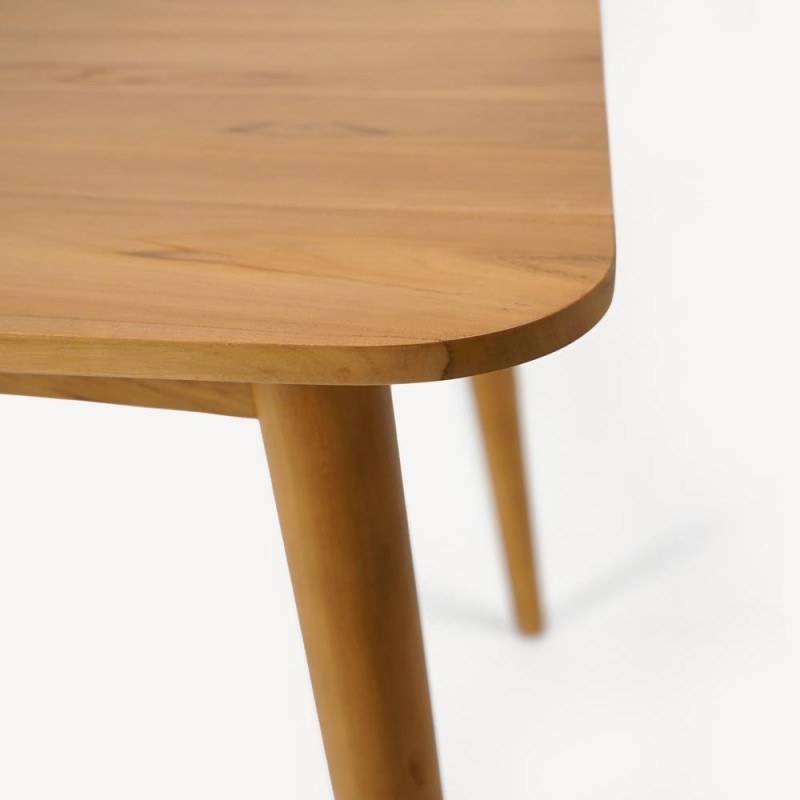 Massief teakhouten eettafel 160 cm - Siti