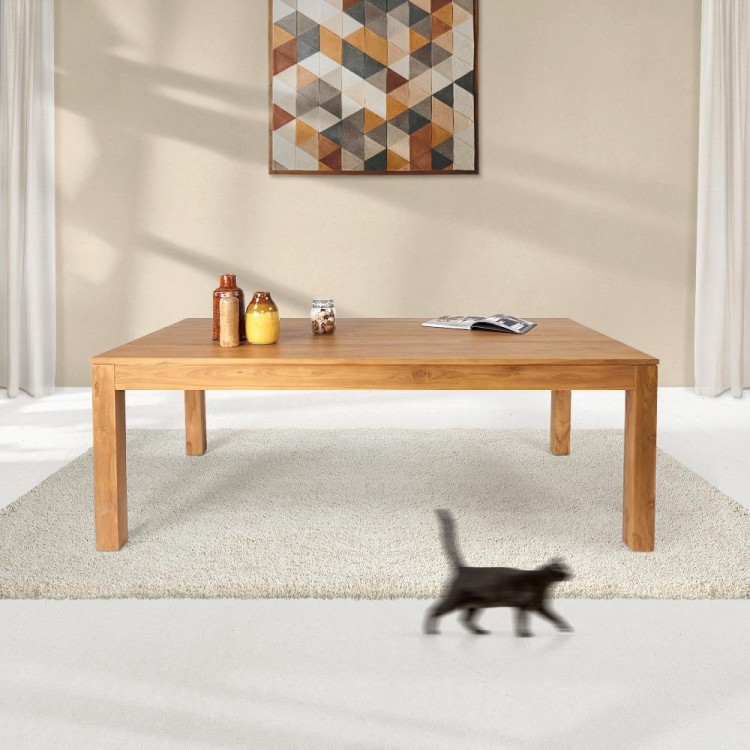 Massief teakhouten eettafel 200 cm - Ayu