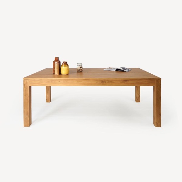 Massief teakhouten eettafel 200 cm - Ayu