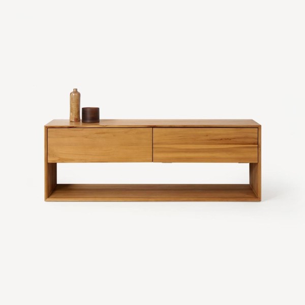 Massief teak TV-meubel 140 cm - Jaya
