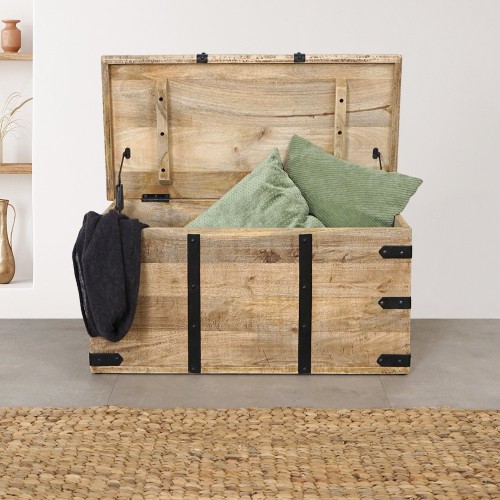 Houten opbergkist