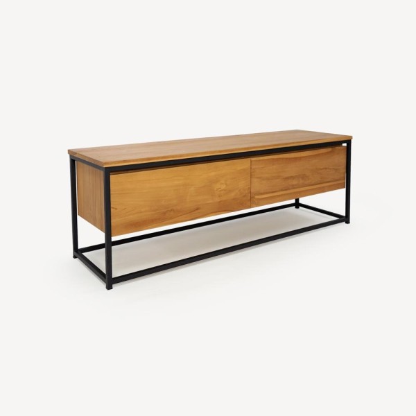 Massief teak TV-meubel 140 cm - Laila