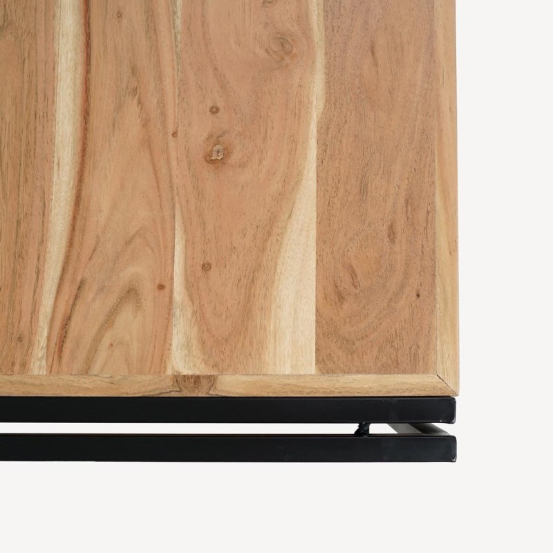 Salontafel van hout en metaal - Liverpool