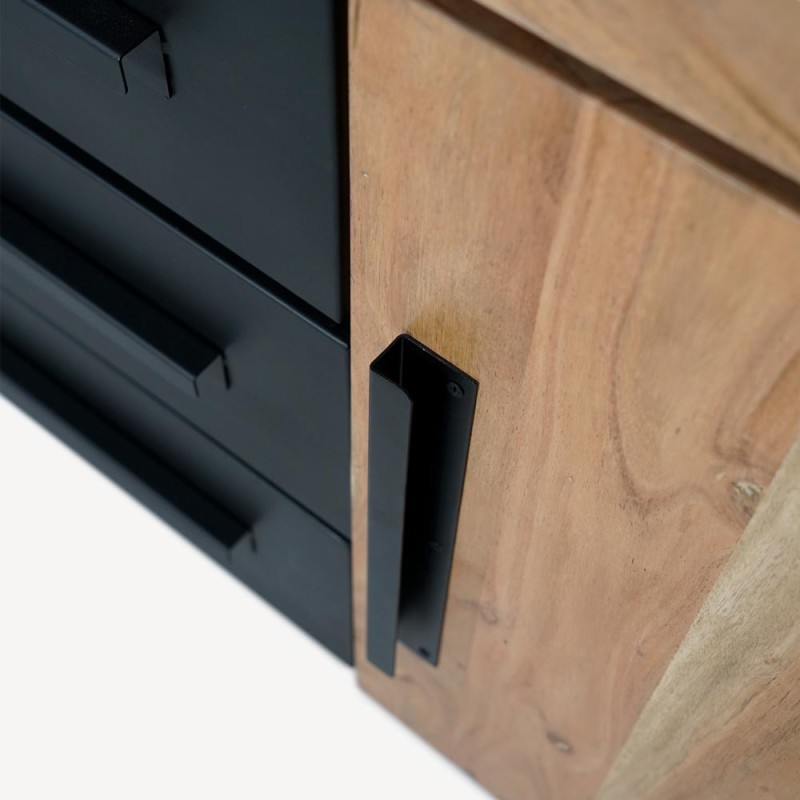 Industriële dressoir 2 deuren Liverpool