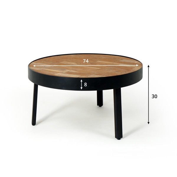 Vintage lage tafel "Second vie"