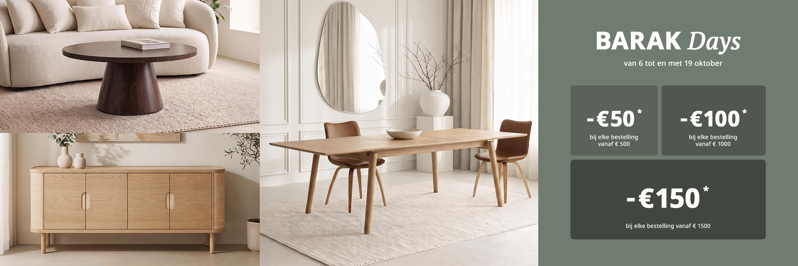 AUTUMN Sale - Tot 50% korting* op geselecteerde artikelen